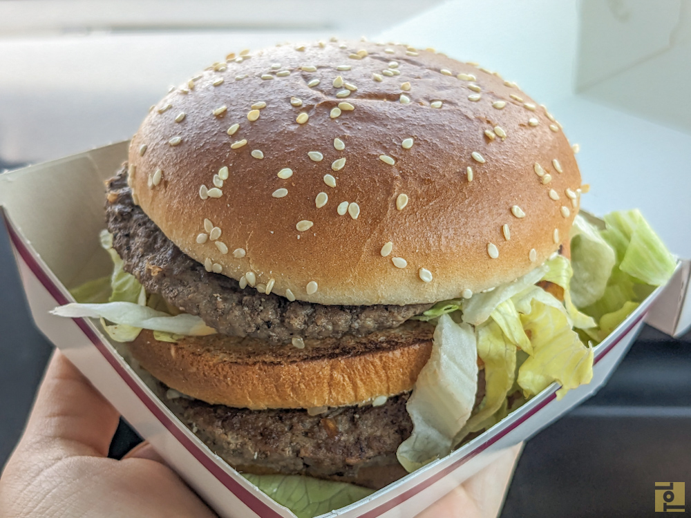 neuer BigMac McDonalds Big Mac Burger