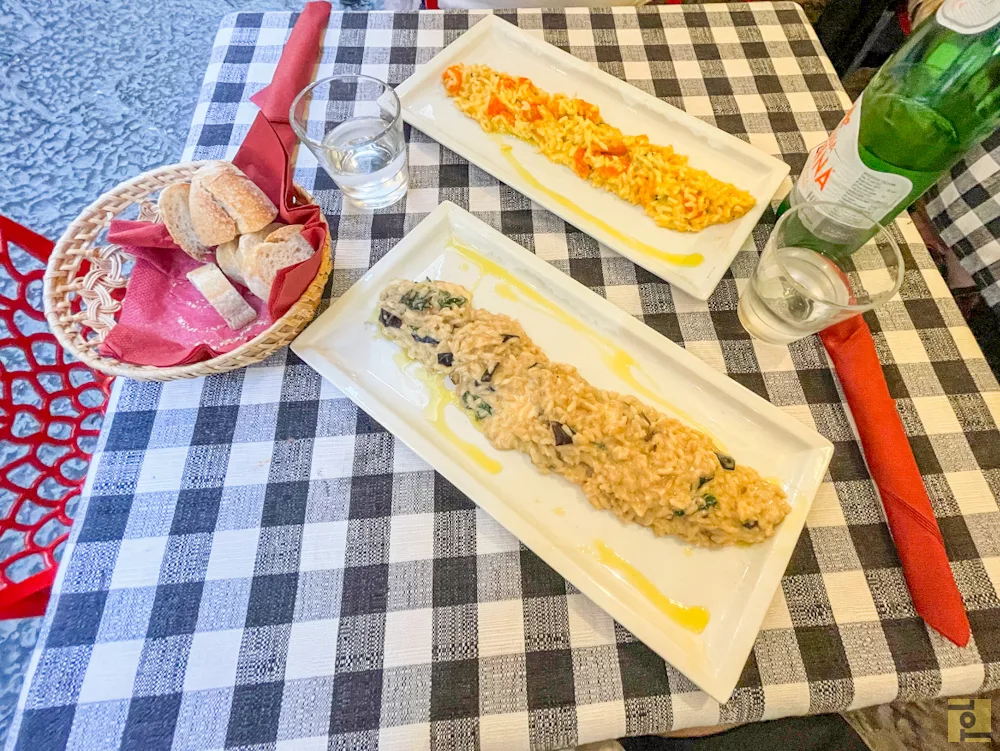 Risotto in Neapel: Köstliches Abendessen bei Valu in der Nähe des Hafens und der Via Toledo